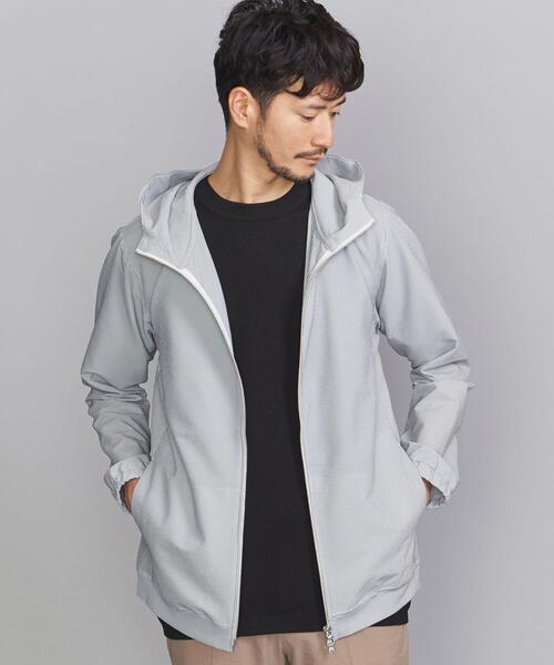 BEAUTY&YOUTH UNITED ARROWS(ビューティーアンドユースユナイテッドアローズ)の「BY ドライ サッカー ジップ フーディ(パーカー・メンズ・ホワイト/ネイビー/その他1・SMALL/MEDIUM/LARGE/X-LARGE)」の3枚目の写真