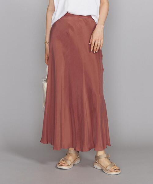 BEAUTY&YOUTH UNITED ARROWS(ビューティーアンドユースユナイテッドアローズ)の「BY キュプラマーメイドフレアスカート 21SS 2(スカート・レディース・オリーブ/ピンク/イエロー・SMALL/MEDIUM/LARGE)」の11枚目の写真