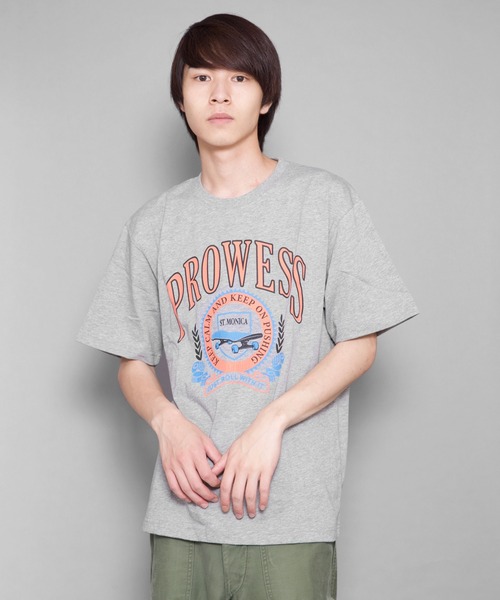 Bling Leads（ブリングリーズ）の「Bling leads/天竺半袖クルーN/Tee（Tシャツ/カットソー・メンズ・ブラック/グレー/ブルー・MEDIUM/LARGE）」の2枚目の写真