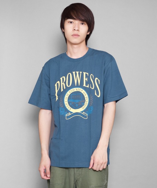 Bling Leads（ブリングリーズ）の「Bling leads/天竺半袖クルーN/Tee（Tシャツ/カットソー・メンズ・ブラック/グレー/ブルー・MEDIUM/LARGE）」の3枚目の写真