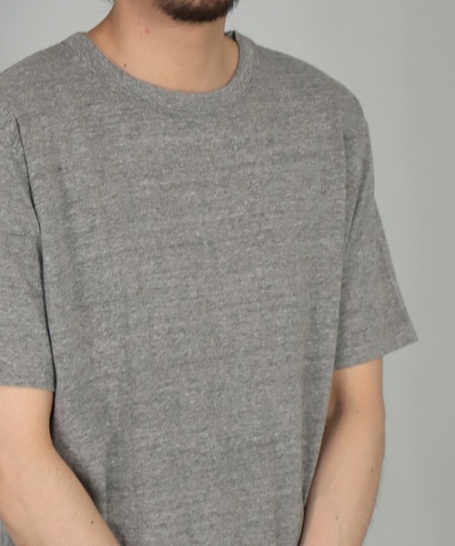 OMNIGOD（オムニゴッド）の「[OMNIGOD mens / オムニゴッド]　ショートスリーブTシャツ（Tシャツ/カットソー・メンズ・グレー・3/2）」の7枚目の写真