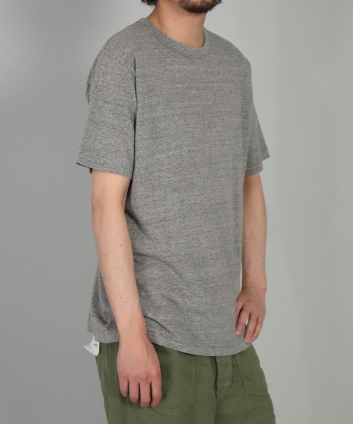OMNIGOD（オムニゴッド）の「[OMNIGOD mens / オムニゴッド]　ショートスリーブTシャツ（Tシャツ/カットソー・メンズ・グレー・3/2）」の4枚目の写真
