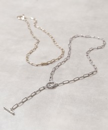 NATURAL BEAUTY BASIC | Ｔバー＆マンテルラリエット(ネックレス)