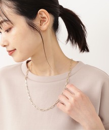 NATURAL BEAUTY BASIC | Tバー&マンテルラリエット(ネックレス)