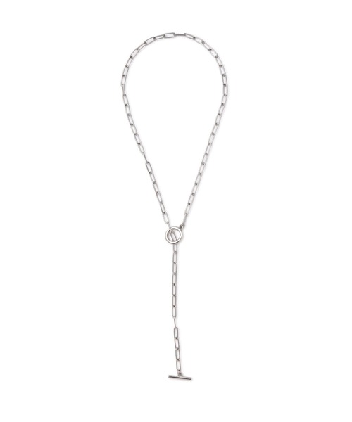 NATURAL BEAUTY BASIC（ナチュラルビューティーベーシック）の「Ｔバー＆マンテルラリエット（ネックレス・レディース・シルバー/ゴールド・ﾌﾘ-）」の5枚目の写真