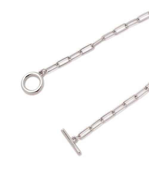 NATURAL BEAUTY BASIC（ナチュラルビューティーベーシック）の「Ｔバー＆マンテルラリエット（ネックレス・レディース・シルバー/ゴールド・ﾌﾘ-）」の6枚目の写真