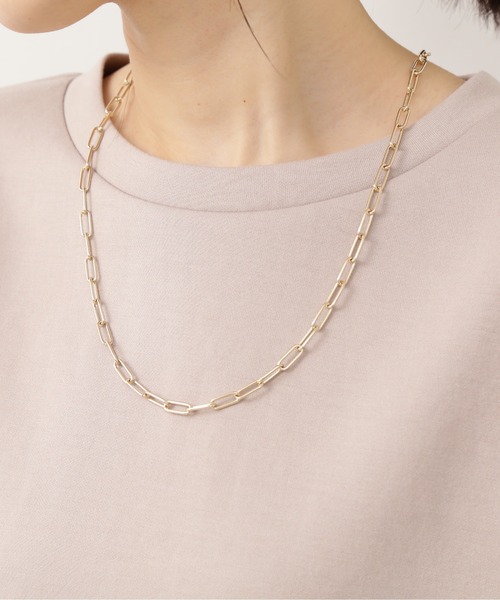 NATURAL BEAUTY BASIC（ナチュラルビューティーベーシック）の「Ｔバー＆マンテルラリエット（ネックレス・レディース・シルバー/ゴールド・ﾌﾘ-）」の8枚目の写真