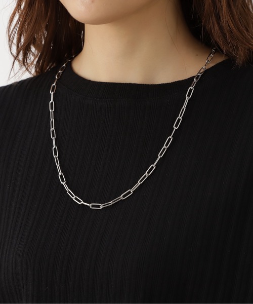 NATURAL BEAUTY BASIC（ナチュラルビューティーベーシック）の「Ｔバー＆マンテルラリエット（ネックレス・レディース・シルバー/ゴールド・ﾌﾘ-）」の10枚目の写真