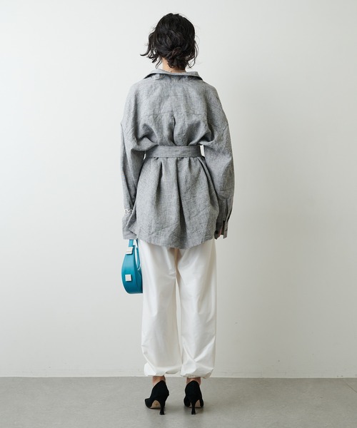 Whim Gazette（ウィムガゼット）の「グレンチェックシャツブルゾン