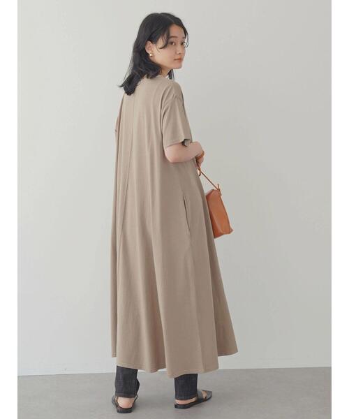 AMERICAN HOLIC（アメリカンホリック）の「スキッパーポケット付きワンピース（ワンピース・レディース・チャコールグレー/ベージュ/ネイビー・M/L）」の9枚目の写真