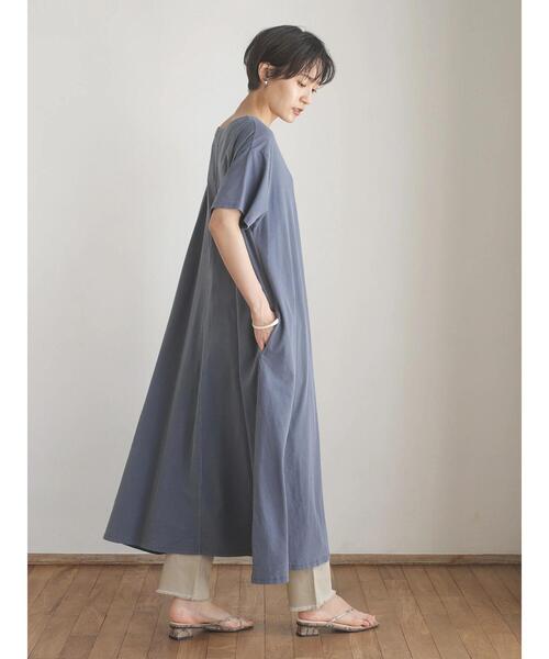AMERICAN HOLIC（アメリカンホリック）の「スキッパーポケット付きワンピース（ワンピース・レディース・チャコールグレー/ベージュ/ネイビー・M/L）」の20枚目の写真