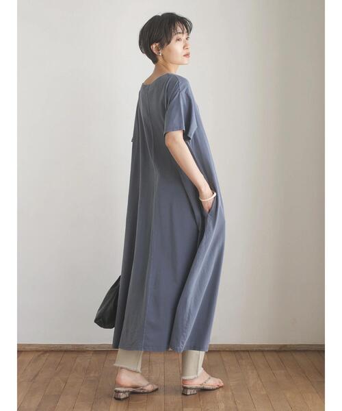 AMERICAN HOLIC（アメリカンホリック）の「スキッパーポケット付きワンピース（ワンピース・レディース・チャコールグレー/ベージュ/ネイビー・M/L）」の17枚目の写真