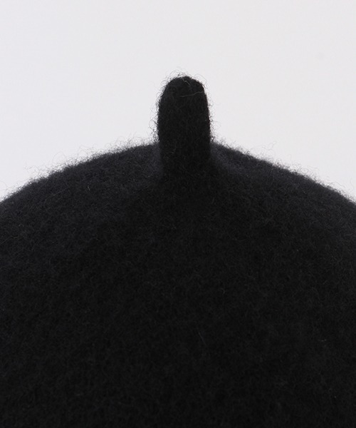 petit main(プティマイン)の「ベビーベレー帽(ハンチング/ベレー帽・キッズ・ライトピンク/ブラック・46cm/48cm)」の7枚目の写真