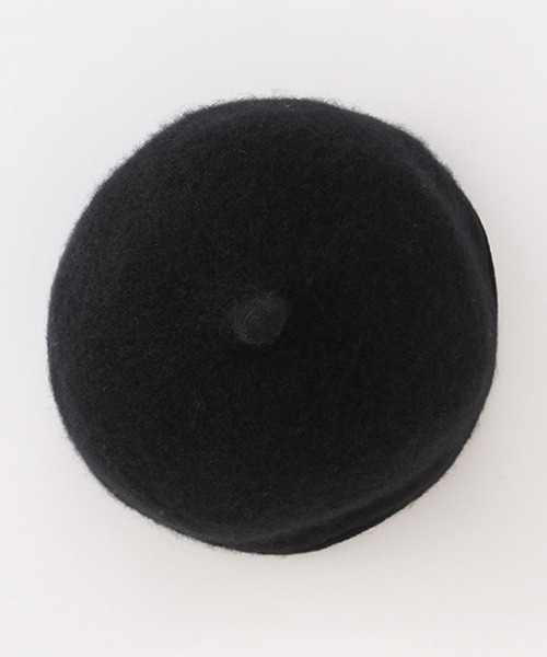 petit main(プティマイン)の「ベビーベレー帽(ハンチング/ベレー帽・キッズ・ライトピンク/ブラック・46cm/48cm)」の8枚目の写真