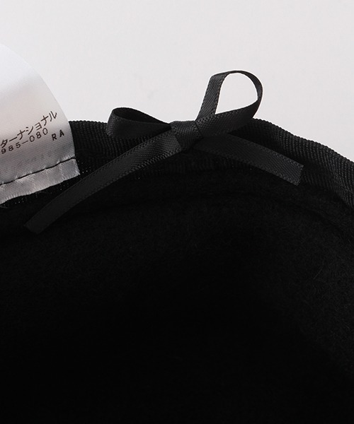 petit main(プティマイン)の「ベビーベレー帽(ハンチング/ベレー帽・キッズ・ライトピンク/ブラック・46cm/48cm)」の10枚目の写真