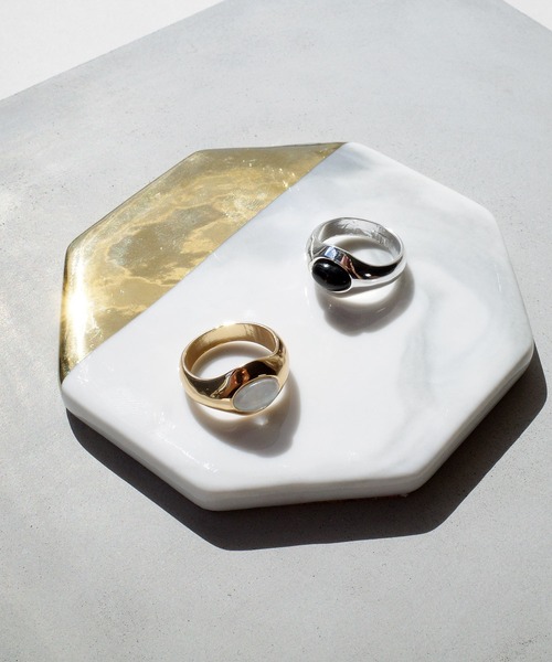 SIGNAL（シグナル）の「【SIGNAL/シグナル】Round Signet Ring / ラウンドシグネットリング（リング・レディース・ゴールド/シルバー・#11）」の13枚目の写真