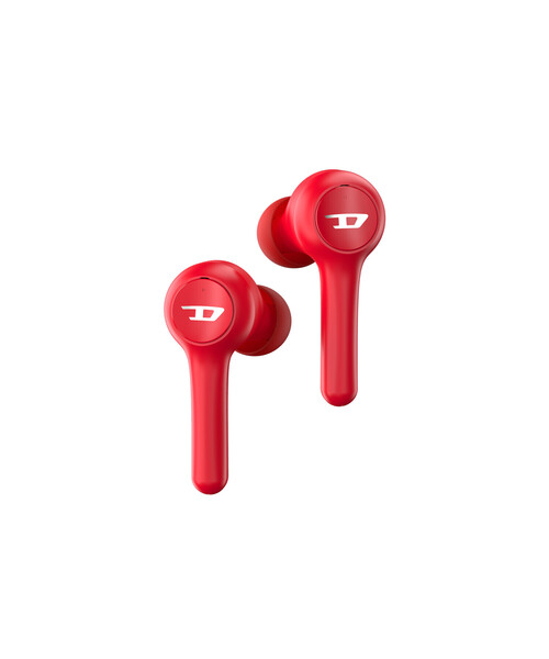 DIESEL（ディーゼル）の「トゥルーワイヤレスイヤホン レッド（ヘッドフォン/イヤホン・レディース・その他・UNI）」の5枚目の写真