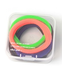 ケース入りヘアゴム/6本セット