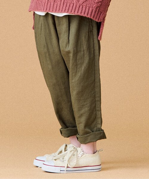 BREEZE（ブリーズ）の「WEB限定 シェフパンツ（その他パンツ・キッズ・カーキ/ネイビー/グレー/ゴールド/キャメル/カモフラージュ/インディゴブルー/ベージュ/ブラウン/ブラック/チャコール/ストライプ・120/130/100/110/140/80/90）」の7枚目の写真