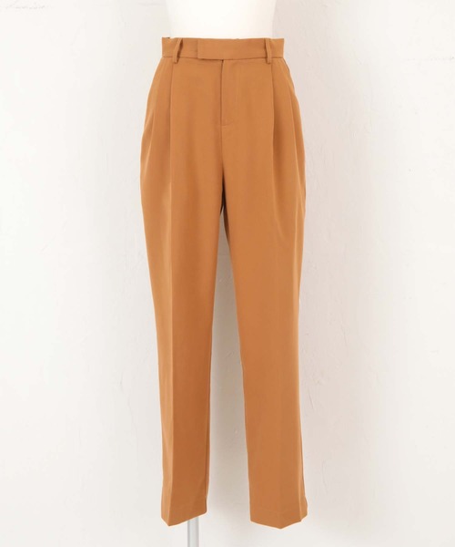 titivate（ティティベイト）の「ﾀｯｸｾﾝﾀｰﾌﾟﾚｽﾜｲﾄﾞﾊﾟﾝﾂ（その他パンツ・レディース・ピンク/キャメル/グリーン/ブラウン系その他/ネイビー/アイボリー・S/L/M）」の17枚目の写真