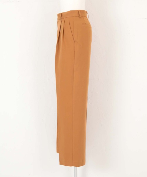 titivate（ティティベイト）の「ﾀｯｸｾﾝﾀｰﾌﾟﾚｽﾜｲﾄﾞﾊﾟﾝﾂ（その他パンツ・レディース・ピンク/キャメル/グリーン/ブラウン系その他/ネイビー/アイボリー・S/L/M）」の11枚目の写真