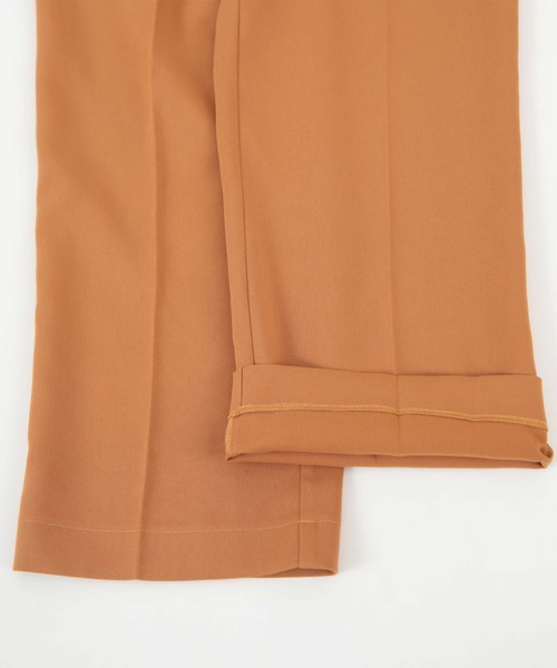 titivate（ティティベイト）の「ﾀｯｸｾﾝﾀｰﾌﾟﾚｽﾜｲﾄﾞﾊﾟﾝﾂ（その他パンツ・レディース・ピンク/キャメル/グリーン/ブラウン系その他/ネイビー/アイボリー・S/L/M）」の9枚目の写真