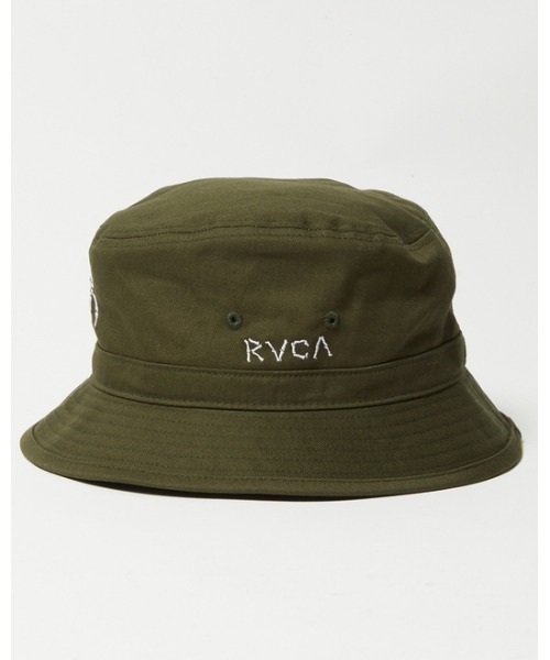 RVCA（ルーカ）の「RVCA メンズ  BONE PIECE HAT ハット【2021年秋冬モデル】/ルーカバケハ（バケットハット）（ハット・メンズ・ピンク/モスグリーン/ブラック/ホワイト・FREE）」の17枚目の写真