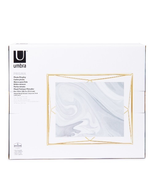 Umbra(アンブラ)の「umbra/プリズマフォト 8×10 マットブラス(フォトフレーム・レディース・ゴールド系その他・FREE)」の5枚目の写真