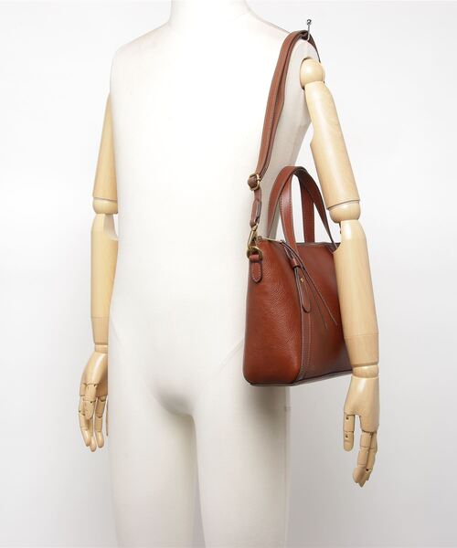 FOSSIL(フォッシル)の「AVONDALE SATCHEL SHB2801210(ショルダーバッグ・レディース・ブラウン・FREE)」の8枚目の写真