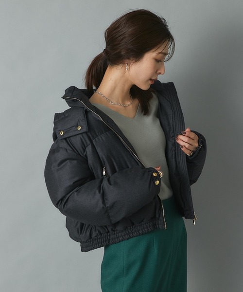 RIVE DROITE（リヴドロワ）の「大人のワードローブに欠かせない一枚　アンゴラタッチ総針ニット（ニット/セーター・レディース・オフホワイト/ピンクベージュ/ミント・FREE）」の18枚目の写真