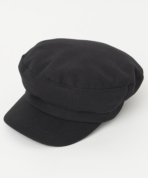 one after another NICE CLAUP(ワンアフターアナザーナイスクラップ)の「コーディネートのアクセントになる。メルトンキャスケット(キャスケット・レディース・ブラック/その他1・FREE)」の15枚目の写真