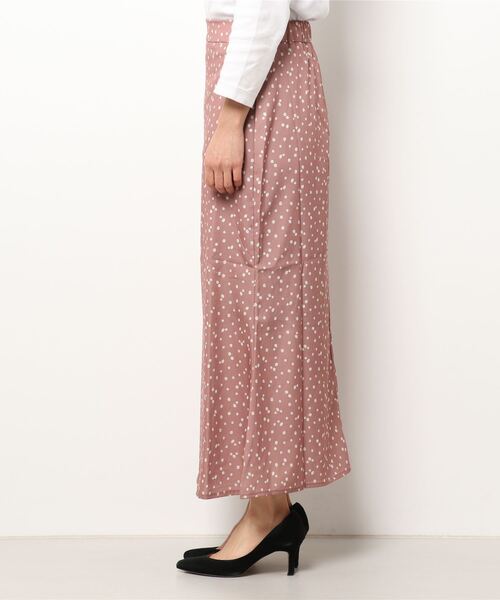 flower(フラワー)の「フラワリードットスカート(スカート・レディース・ブラック/ピンク・FREE)」の17枚目の写真