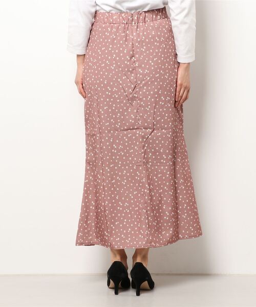 flower(フラワー)の「フラワリードットスカート(スカート・レディース・ブラック/ピンク・FREE)」の18枚目の写真