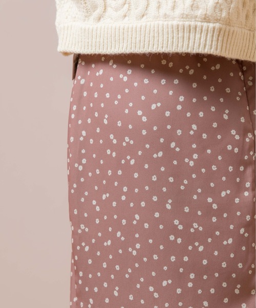 flower(フラワー)の「フラワリードットスカート(スカート・レディース・ブラック/ピンク・FREE)」の15枚目の写真