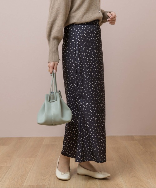 flower(フラワー)の「フラワリードットスカート(スカート・レディース・ブラック/ピンク・FREE)」の13枚目の写真