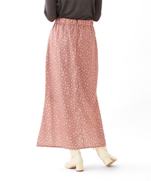 flower(フラワー)の「フラワリードットスカート(スカート・レディース・ブラック/ピンク・FREE)」の21枚目の写真