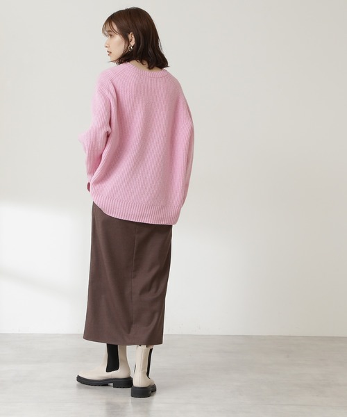 N.（N. Natural Beauty Basic）（エヌエヌナチュラルビューティーベーシック）の「２ＷＡＹタイトスカート（スカート・レディース・ブラック/ベージュ/ブラウン・MEDIUM）」の11枚目の写真