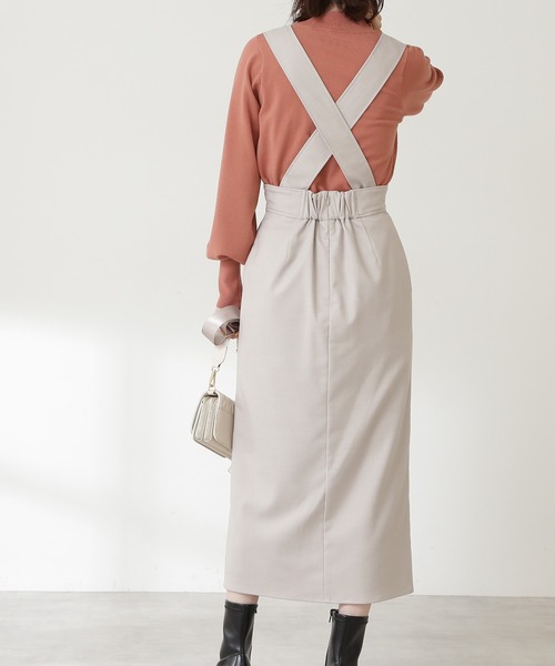 N.（N. Natural Beauty Basic）（エヌエヌナチュラルビューティーベーシック）の「２ＷＡＹタイトスカート（スカート・レディース・ブラック/ベージュ/ブラウン・MEDIUM）」の17枚目の写真