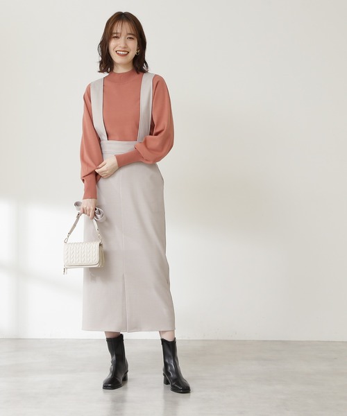 N.（N. Natural Beauty Basic）（エヌエヌナチュラルビューティーベーシック）の「２ＷＡＹタイトスカート（スカート・レディース・ブラック/ベージュ/ブラウン・MEDIUM）」の14枚目の写真