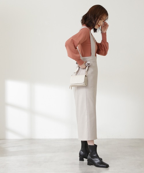 N.（N. Natural Beauty Basic）（エヌエヌナチュラルビューティーベーシック）の「２ＷＡＹタイトスカート（スカート・レディース・ブラック/ベージュ/ブラウン・MEDIUM）」の15枚目の写真