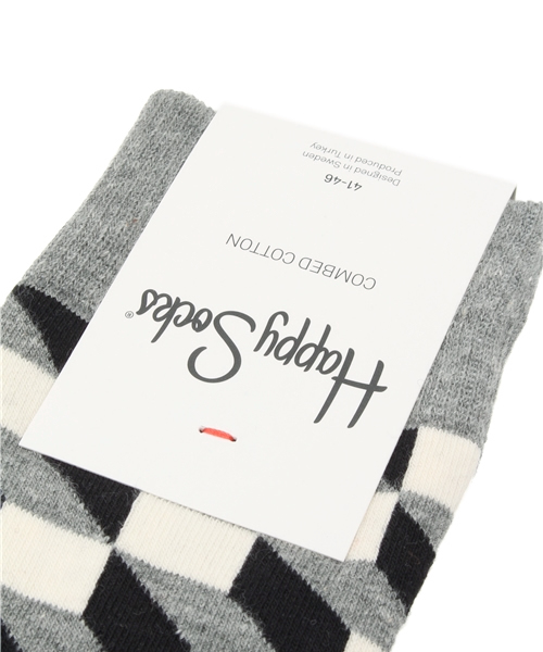 ESTNATION（エストネーション）の「Happy Socks ソックス（ソックス/靴下・メンズ・グレー・FREE）」の2枚目の写真