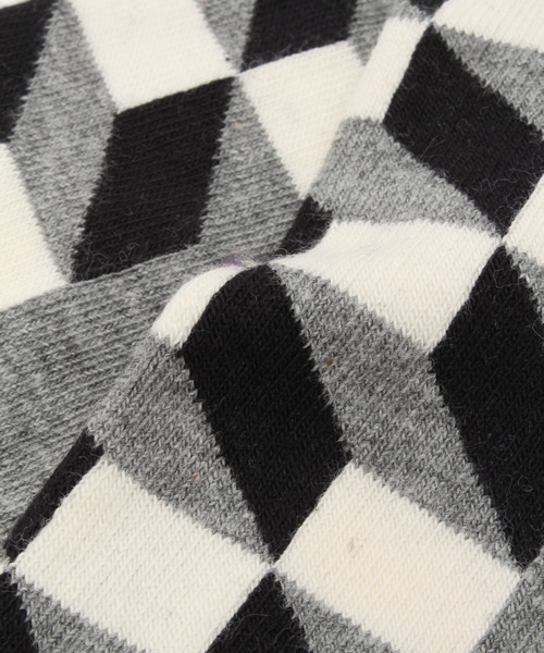 ESTNATION（エストネーション）の「Happy Socks ソックス（ソックス/靴下・メンズ・グレー・FREE）」の5枚目の写真