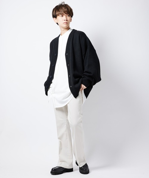 re_k by JUNRED(レクバイジュンレッド)の「【 re_k by JUNRed 】レングスが選べるTRスリムフレアパンツ(その他パンツ・メンズ・ブラック/ベージュ系その他/レッド系その他2・S1/S/M/L/M1/L1)」の13枚目の写真
