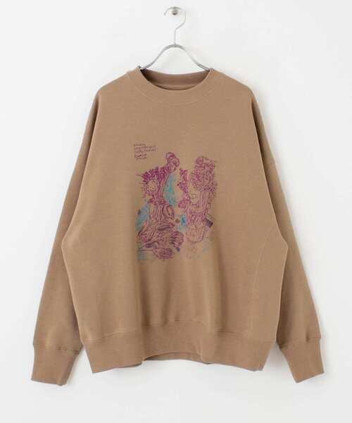 SENSE OF PLACE by URBAN RESEARCH(センスオブプレイスバイアーバンリサーチ)の「『別注』MARIYASUZUKI×SENSE OF PLACE スウェット(スウェット・レディース・アイボリー/ベージュ・ONE)」の16枚目の写真