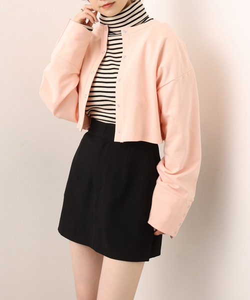 one after another NICE CLAUP（ワンアフターアナザーナイスクラップ）の「美シルエットなシンプルスカパン（その他パンツ・レディース・ブラック/ブラウン/アイボリー・FREE）」の10枚目の写真