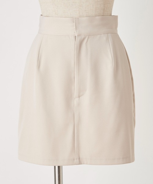 one after another NICE CLAUP（ワンアフターアナザーナイスクラップ）の「美シルエットなシンプルスカパン（その他パンツ・レディース・ブラック/ブラウン/アイボリー・FREE）」の8枚目の写真