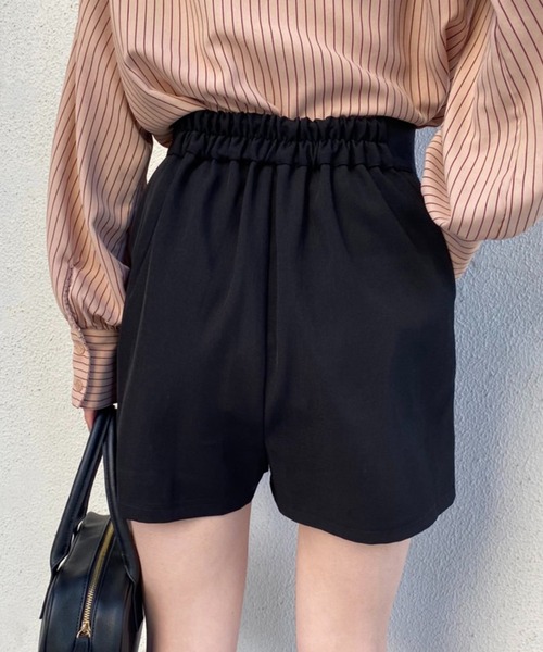 one after another NICE CLAUP（ワンアフターアナザーナイスクラップ）の「美シルエットなシンプルスカパン（その他パンツ・レディース・ブラック/ブラウン/アイボリー・FREE）」の6枚目の写真