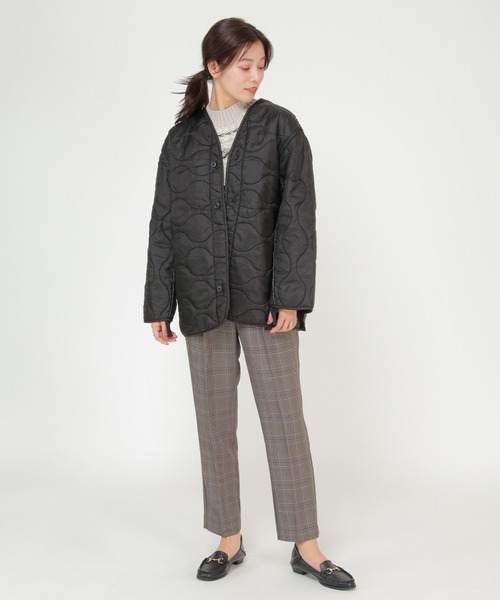 ROTHCO（ロスコ）の「ROTHCO ロスコ キルトブルゾン（ブルゾン・レディース・オリーブ/ブラック・M）」の8枚目の写真