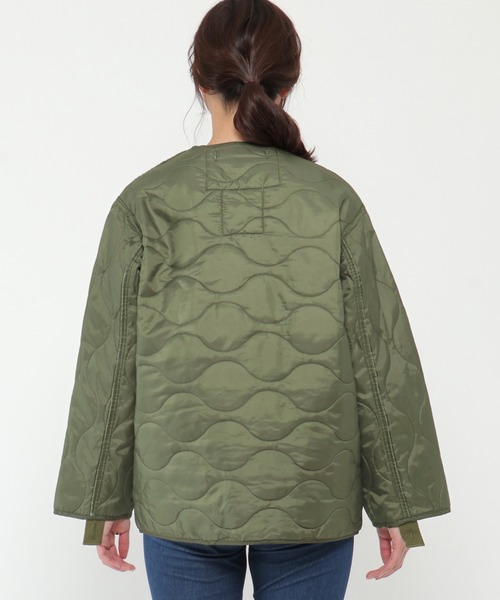 ROTHCO（ロスコ）の「ROTHCO ロスコ キルトブルゾン（ブルゾン・レディース・オリーブ/ブラック・M）」の11枚目の写真