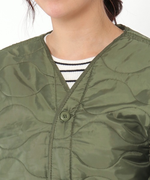 ROTHCO（ロスコ）の「ROTHCO ロスコ キルトブルゾン（ブルゾン・レディース・オリーブ/ブラック・M）」の16枚目の写真